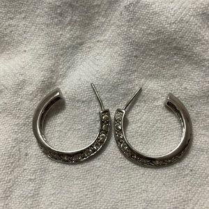 925 Rhinestone Earrings